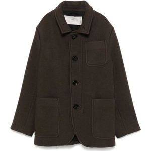 Ami Paris, Dames, Jassen, Bruin, Maat: M Wol,