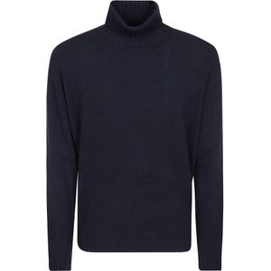 Filippo De Laurentiis, Heren, Truien, Blauw, Maat: 2XL Wol,
