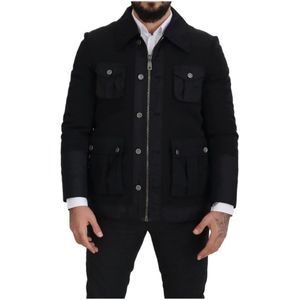 Dolce & Gabbana - Herenjas - Zwart - Wol