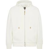 Boggi Milano, Heren, Sweatshirts & Hoodies, Wit, Maat: M Katoen,