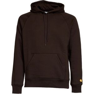 Carhartt Wip, Heren, Sweatshirts & Hoodies, Bruin, Maat: S Katoen,