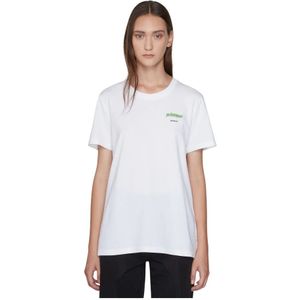 Off White, Dames, Tops, Wit, Maat: M Katoen,