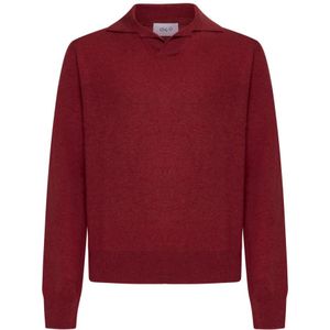 D4.0, Heren, Truien, Rood, Maat: L Kasjmier,