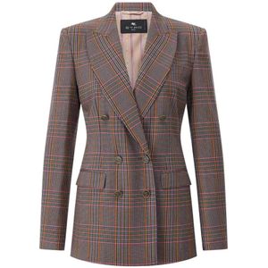 Etro, Dames, Jassen, Veelkleurig, Maat: S Wol,