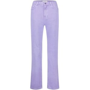 Fabienne Chapot - Mid-high Waist Denim Broek - Paars - Dames