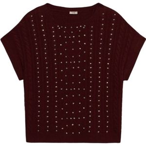 Oltre, Dames, Truien, Rood, Maat: S/M Kasjmier,