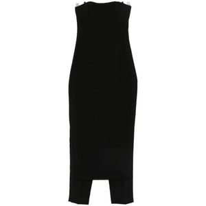 Pinko, Dames, Jumpsuits & Playsuits, Zwart, Maat: 2XS Viscose,