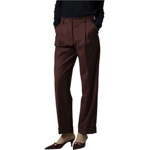 Kocca, Dames, Broeken, Paars, Maat: 2XS