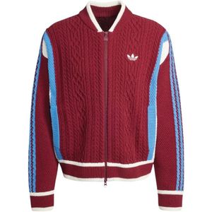 Adidas, Heren, Truien, Rood, Maat: 2XL