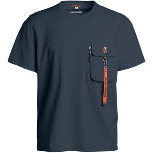 Parajumpers, Heren, Tops, Blauw, Maat: XS Katoen,