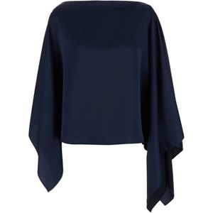 Plain, Dames, Tops, Blauw, Maat: XS