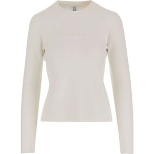 Max Mara, Dames, Truien, Wit, Maat: XS Wol,