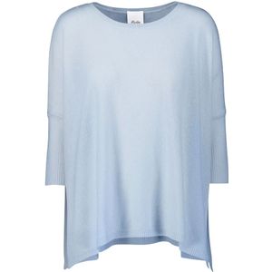 Allude, Dames, Truien, Blauw, Maat: M Kasjmier,