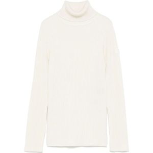 Yves Salomon, Dames, Truien, Beige, Maat: M