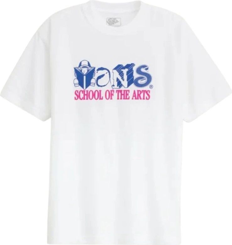 Vans - Art Skool T-Shirt - Wit - Katoen