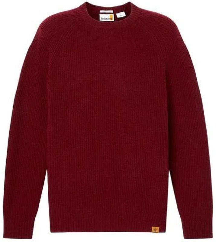 Timberland - TB0A62J3EZZ1 - Gebreide Trui - Bordeaux - Casual - Wol