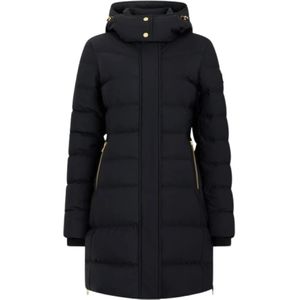 Moose Knuckles, Dames, Mantels, Zwart, Maat: M