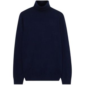 Brooks Brothers, Heren, Truien, Blauw, Maat: S Wol,