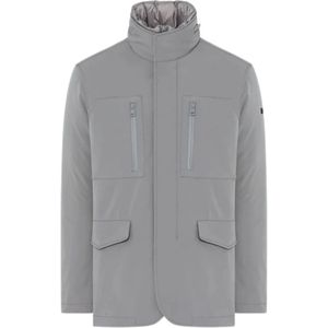 Duno, Heren, Jassen, Grijs, Maat: 2XL