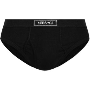 Versace, Heren, Ondergoed, Zwart, Maat: 2XL Katoen,