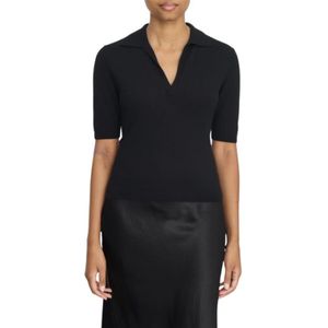 Vince, Dames, Tops, Zwart, Maat: XL Zijde,