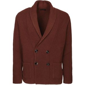 Dell'oglio, Heren, Truien, Bruin, Maat: XL Wol,