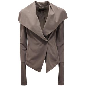 Patrizia Pepe, Dames, Jassen, Grijs, Maat: M Wol,