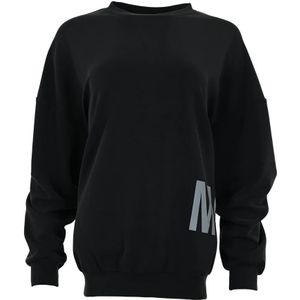 Maicazz, Dames, Sweatshirts & Hoodies, Zwart, Maat: S