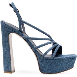 Le Silla, Dames, Schoenen, Blauw, Maat: 37 1/2 EU Denim,