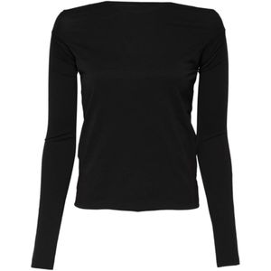 Dolce & Gabbana, Dames, Truien, Zwart, Maat: XS Wol,