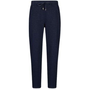 Liu Jo, Dames, Broeken, Blauw, Maat: XS Katoen,