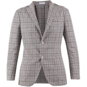 Boglioli, Heren, Jassen, Veelkleurig, Maat: L Linnen,