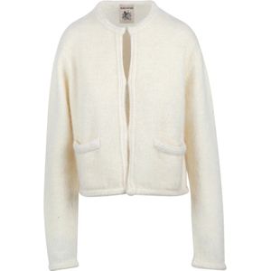 Semicouture, Dames, Jassen, Wit, Maat: L Katoen,