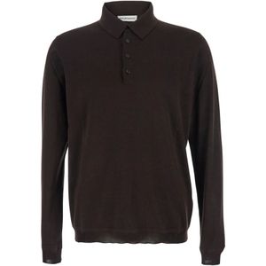 Goes Botanical, Heren, Tops, Bruin, Maat: L Wol,