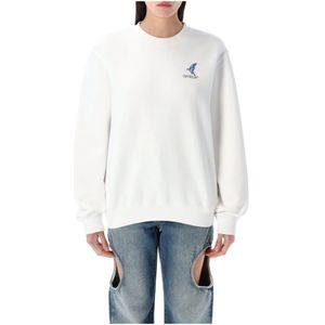 Off White, Dames, Sweatshirts & Hoodies, Wit, Maat: L Katoen,