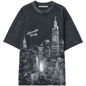 Alexander Wang, Dames, Tops, Zwart, Maat: 2XS