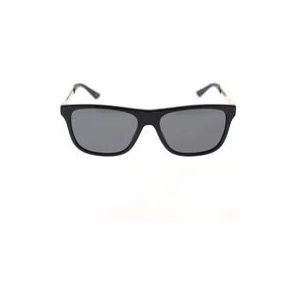 Gucci Klassieke sportieve zonnebril , Black , unisex , Maat: 57 MM