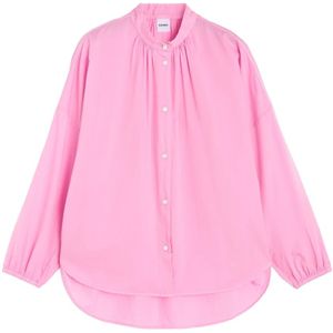 Aspesi, Dames, Blouses & Shirts, Roze, Maat: XS Katoen,