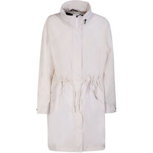 Moose Knuckles, Dames, Jassen, Wit, Maat: M Poliester,