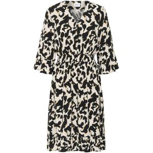 Saint Tropez, Dames, Jurken, Veelkleurig, Maat: M Viscose,