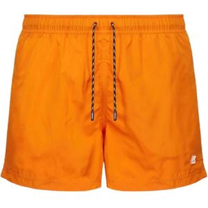 K-Way, Heren, Badkleding, Oranje, Maat: S Nylon,