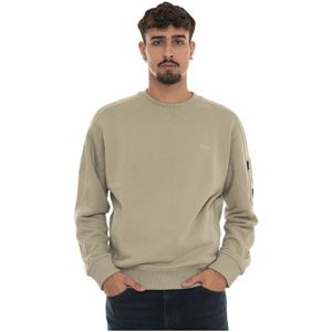 Hugo, Heren, Truien, Groen, Maat: M Katoen,