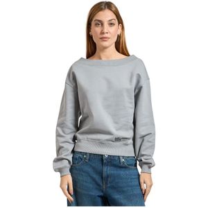Karl Lagerfeld, Dames, Sweatshirts & Hoodies, Grijs, Maat: XS