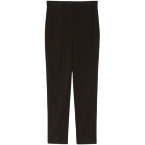 Iblues, Dames, Broeken, Bruin, Maat: 2XL Jersey,