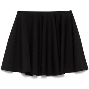 Givenchy, Dames, Rokken, Zwart, Maat: XS Wol,