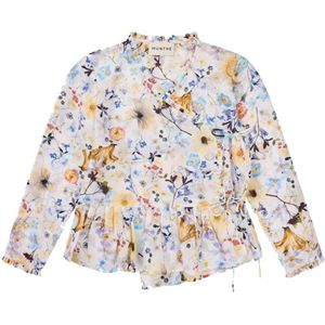 Munthe, Dames, Blouses & Shirts, Veelkleurig, Maat: M Zijde,