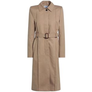 Alexander McQueen, Dames, Mantels, Beige, Maat: S
