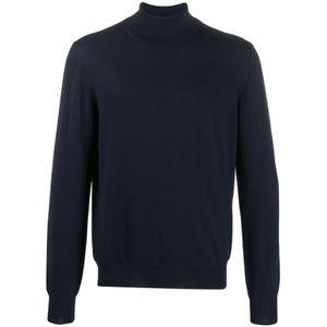 Barba, Heren, Truien, Blauw, Maat: 3XL Wol,