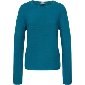 Rabe, Dames, Truien, Blauw, Maat: 2XL Katoen,