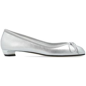 Alexander McQueen, Dames, Schoenen, Grijs, Maat: 37 1/2 EU Zijde,